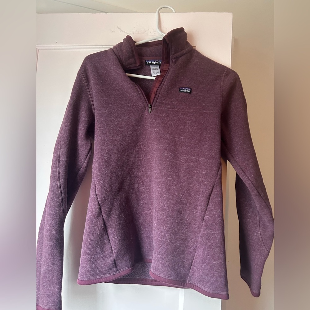 Women’s Patagonia Better Sweater 1/4 Zip pullover medium